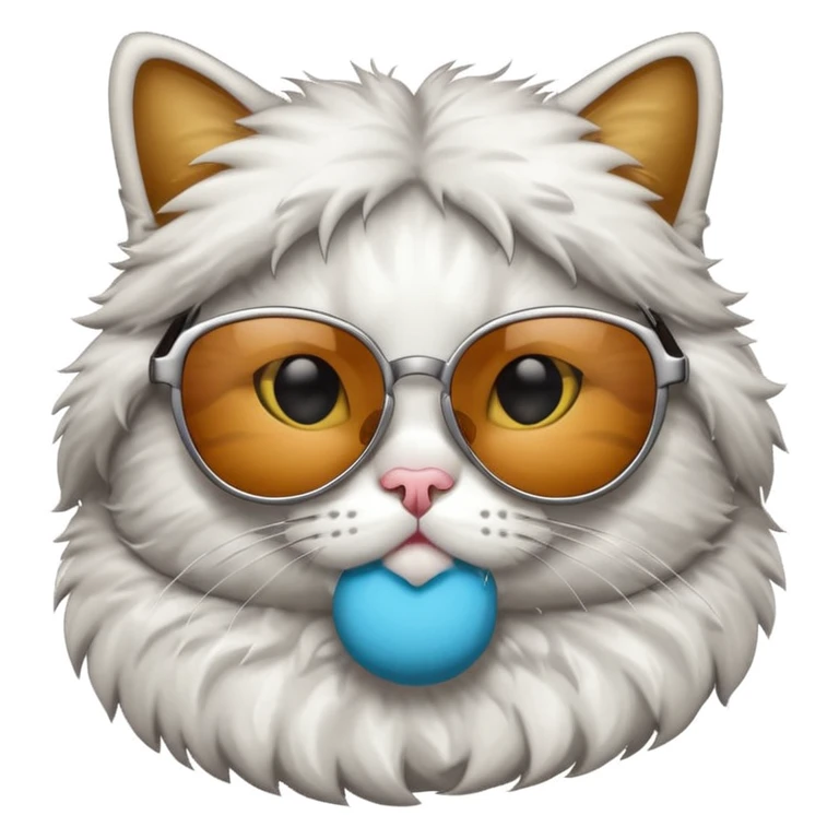 Cat wearing sunglasses emoji