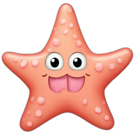 Patrick star emoji