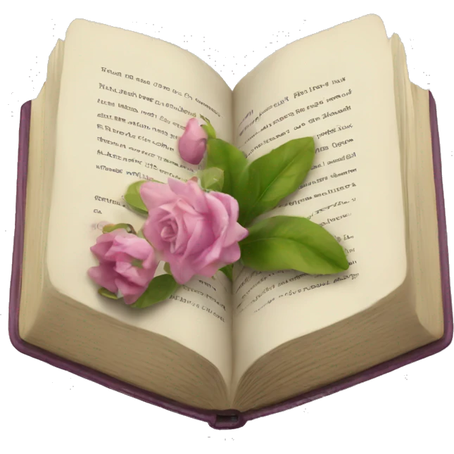 beautiful book emoji