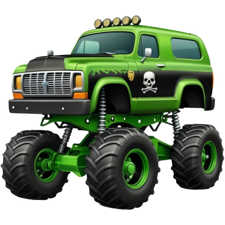 Grave Digger best view  emoji