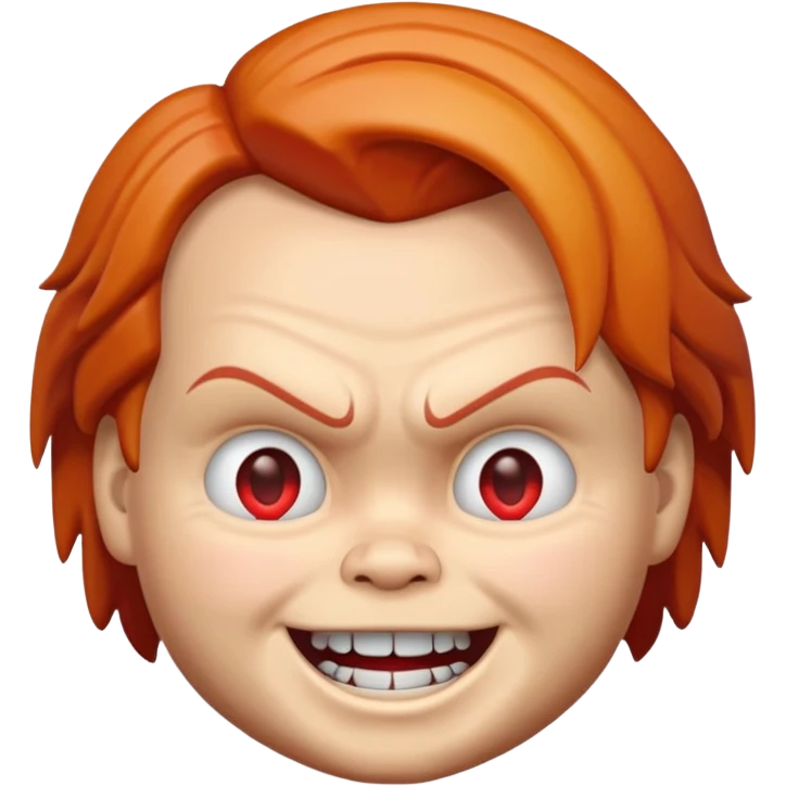 Un emojin de chuky emoji