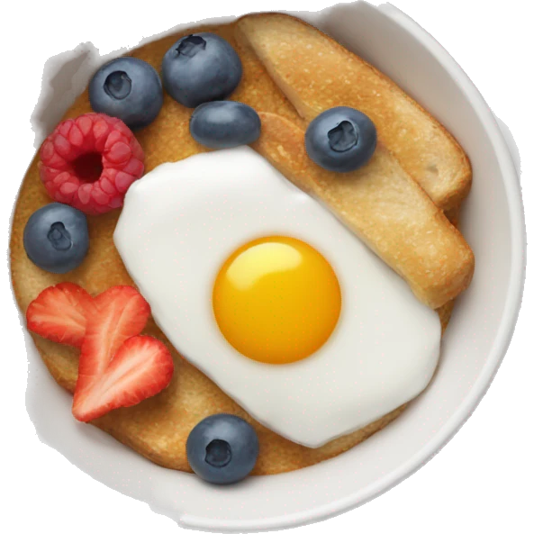 Breakfast bowl emoji