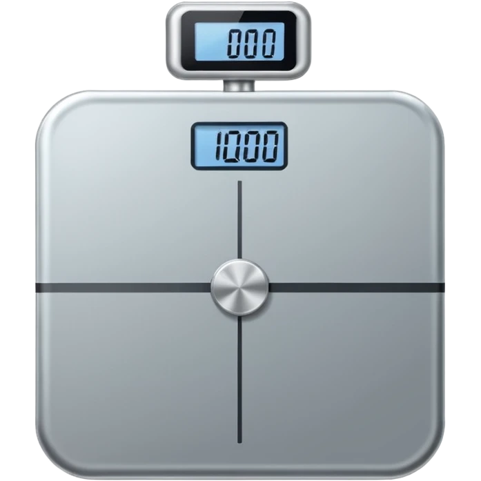 Digital weight scale emoji
