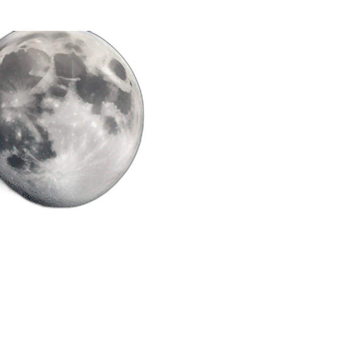 Nasa ship in front of moon emoji