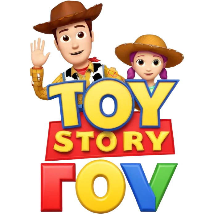 Toy Story Logo in Welsh Dub emoji