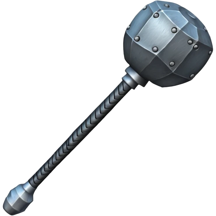 metal mace emoji