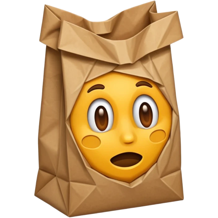 paper bag emoji