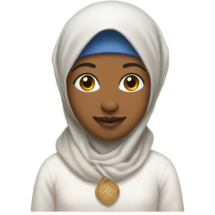 African American Muslim  emoji