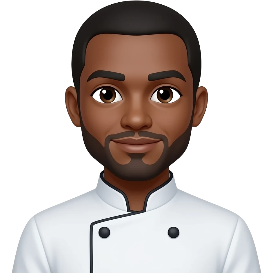 dark skin chef emoji