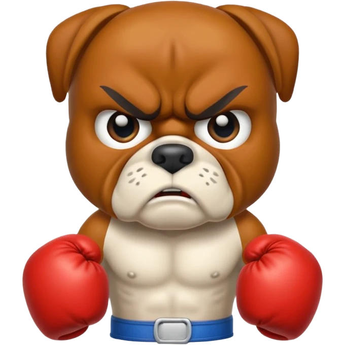 angry  boxer  emoji