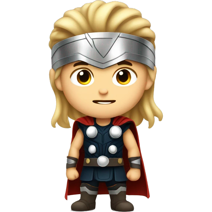 cute Thor full body emoji