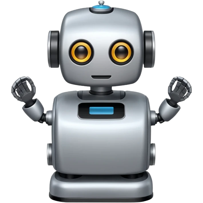 cleaning robot emoji