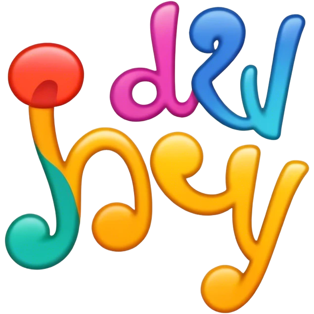 "Ranky" word with an abstract design emoji