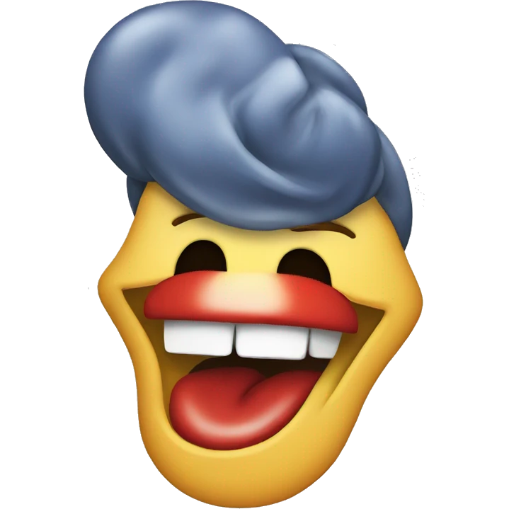 rolling stones logo emoji