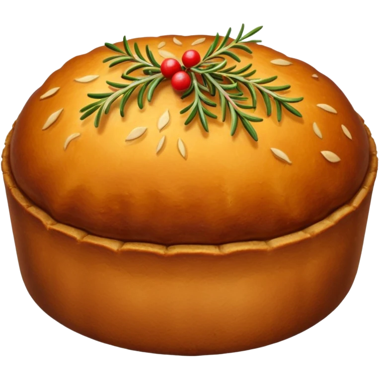 vegan christmas roast emoji