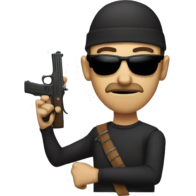 The robber emoji emoji