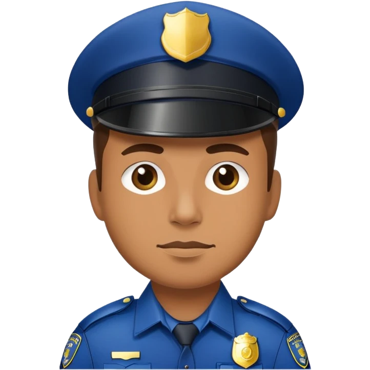 Policeman emoji