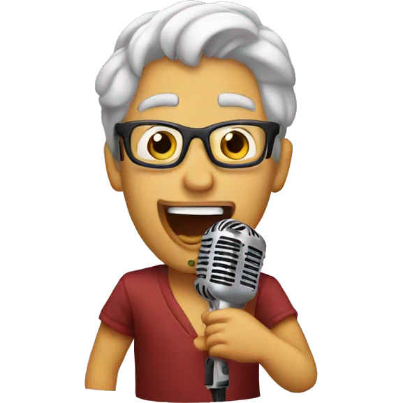 Karaoke emoji