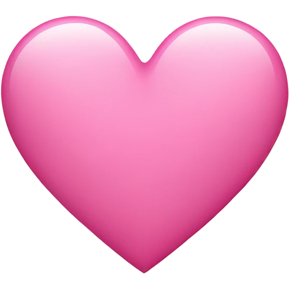 pink heart emoji