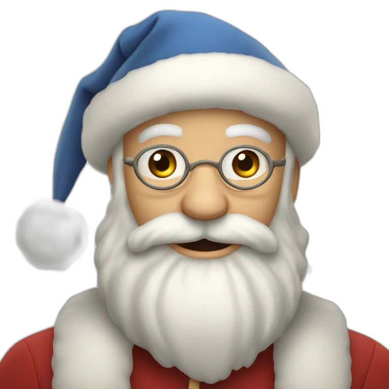 Père noël emoji