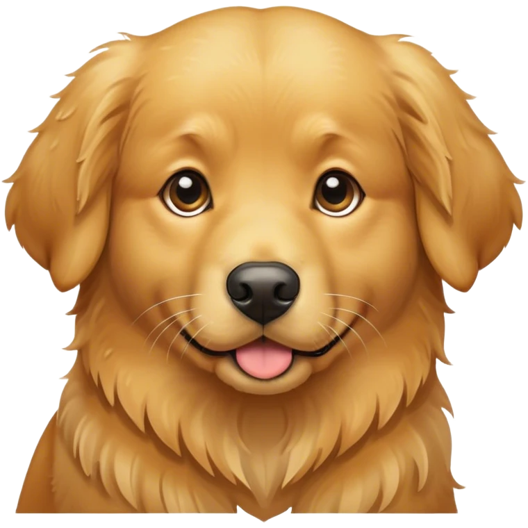 The golden retriever emoji