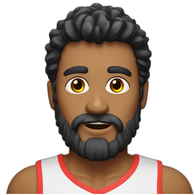 Atlehic- beard-runner emoji
