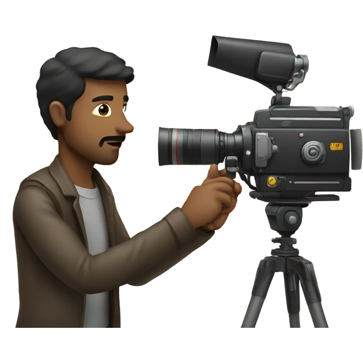 man making film emoji