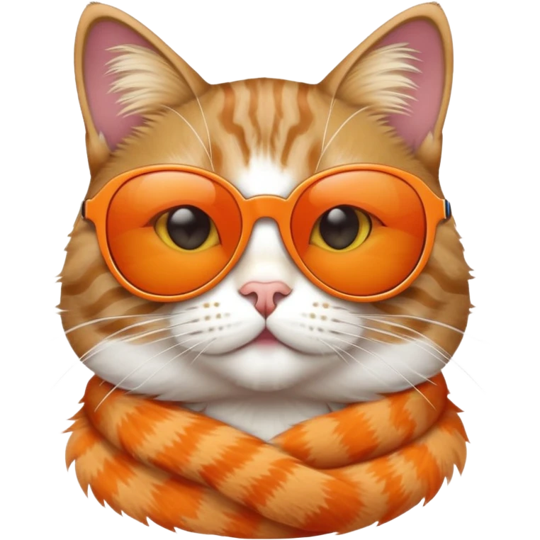 Cat wearing sunglasses emoji
