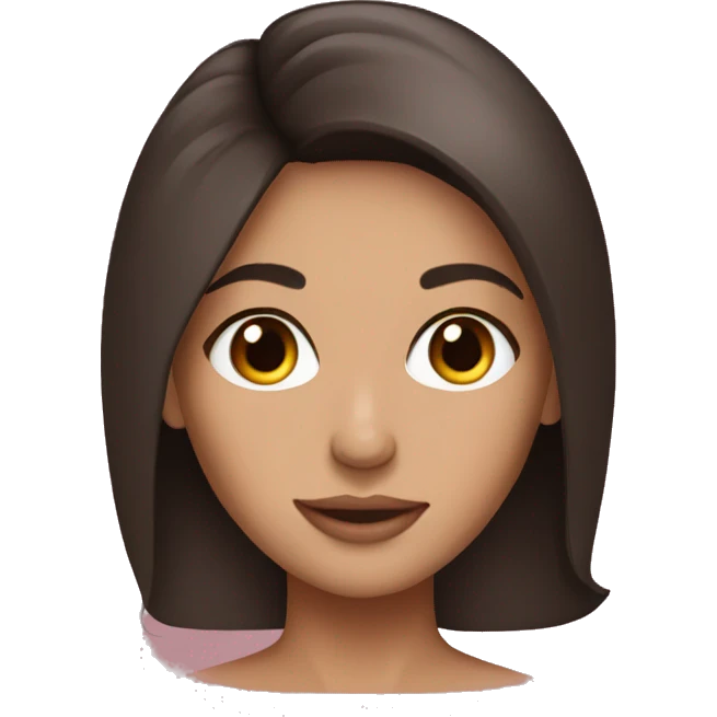 skin care brunette  emoji