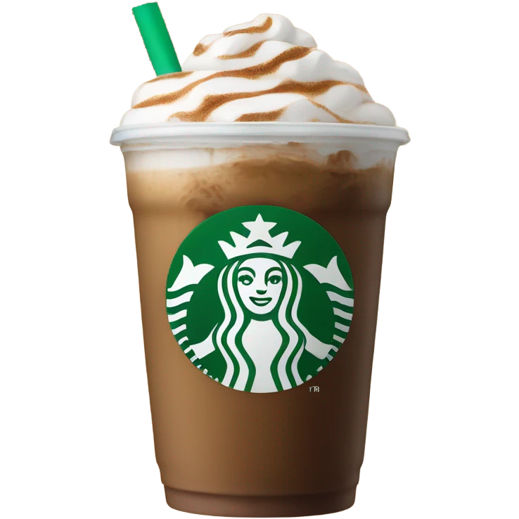 Starbucks Cold Coffee emoji