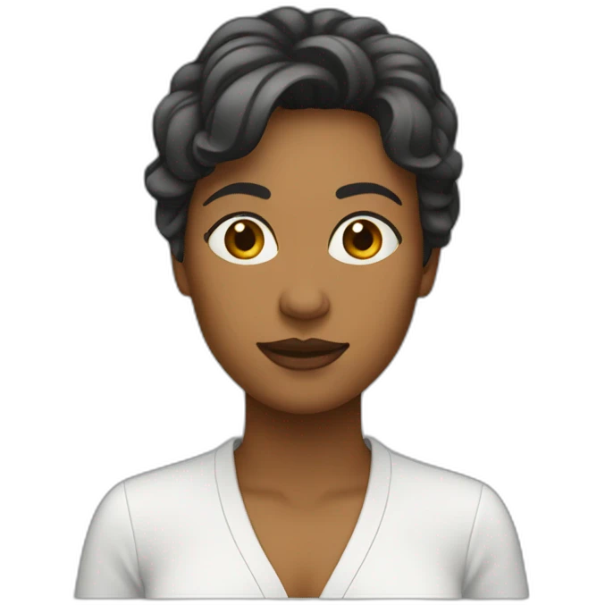 Femme qui sait pas nager emoji