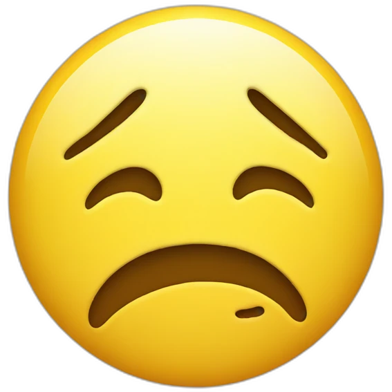 ashamed smiley emoji