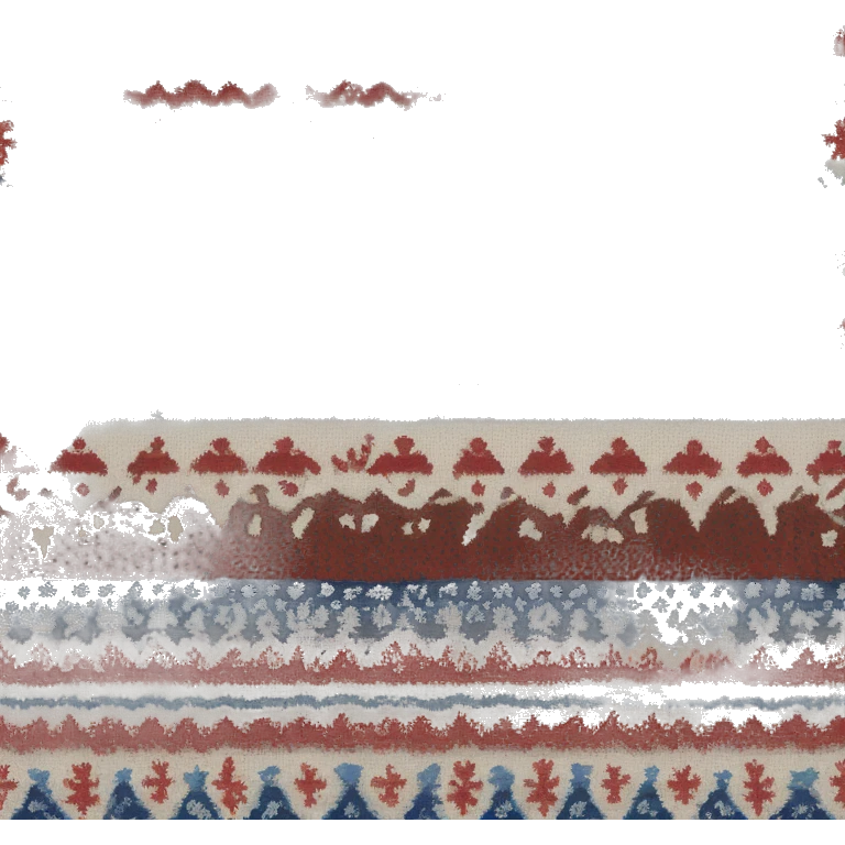 Fair isle sweater emoji