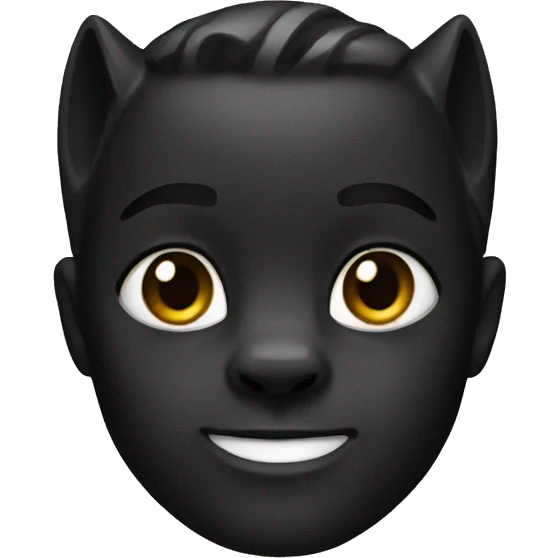 Black panther  emoji