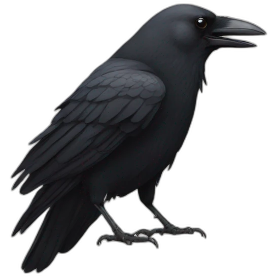 crow  emoji