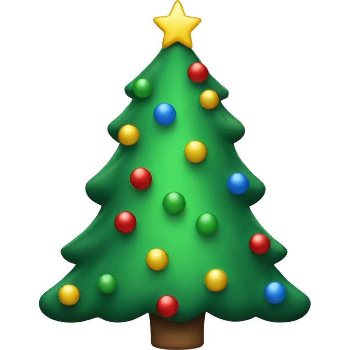 Christmas tree  emoji