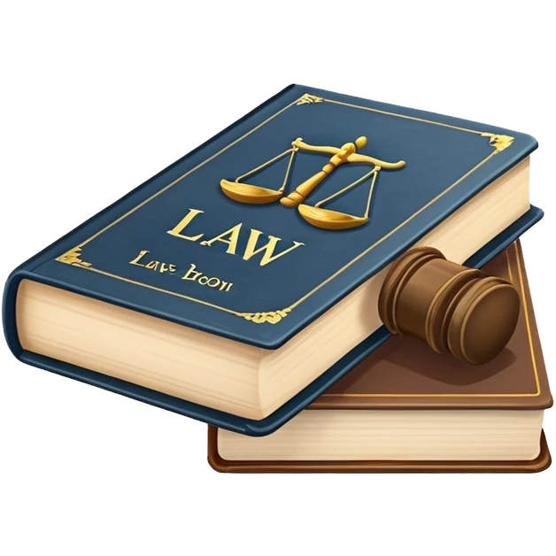 Law textbook emoji