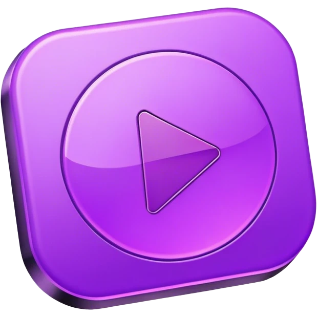 purple play button emoji