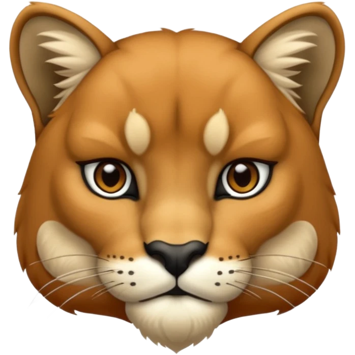Un puma emoji