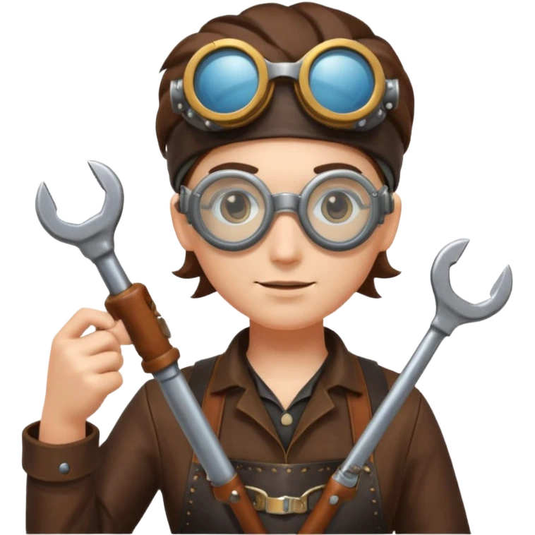 Steampunk Inventor emoji