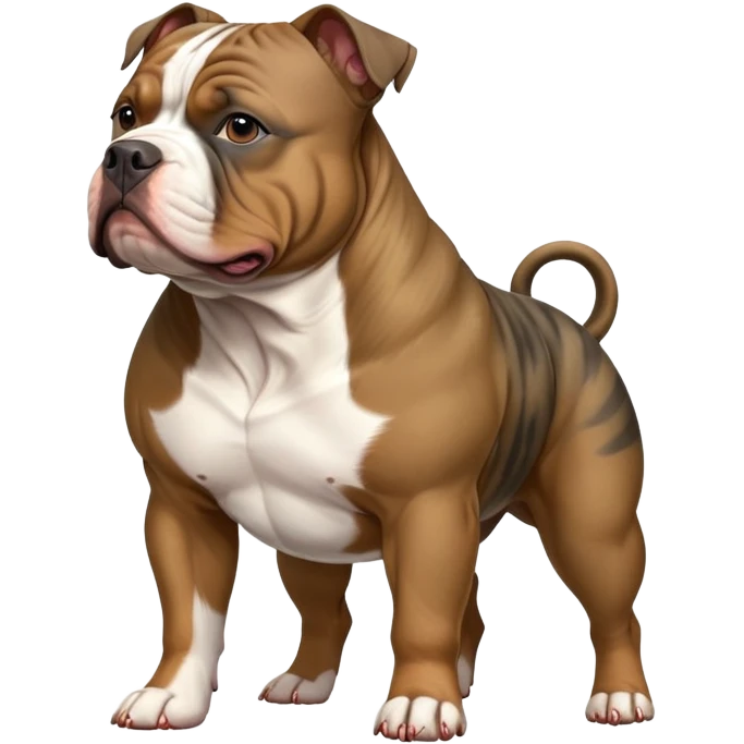American bully dog  emoji