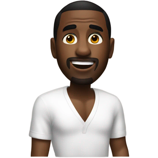 P diddy with lotion emoji