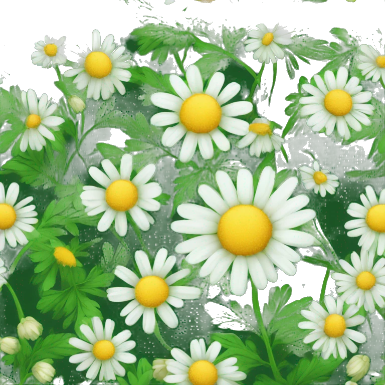 CHAMOMILE with leaf emoji