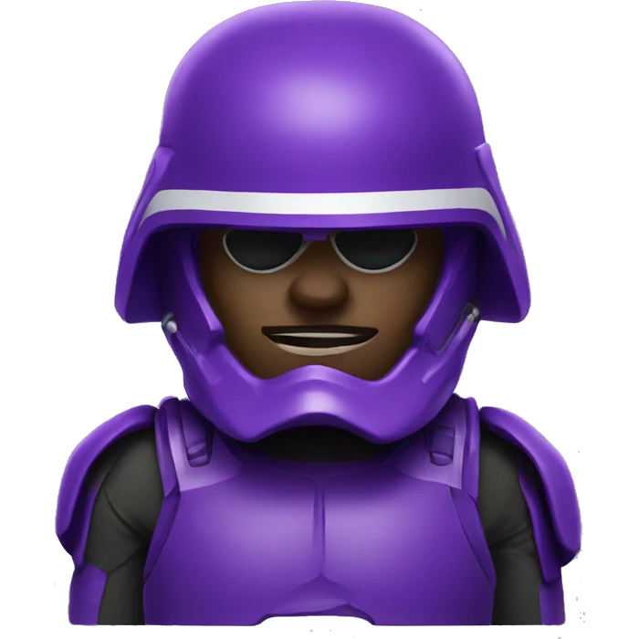 purple trooper emoji