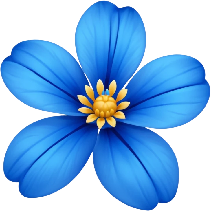 Flower Blue emoji