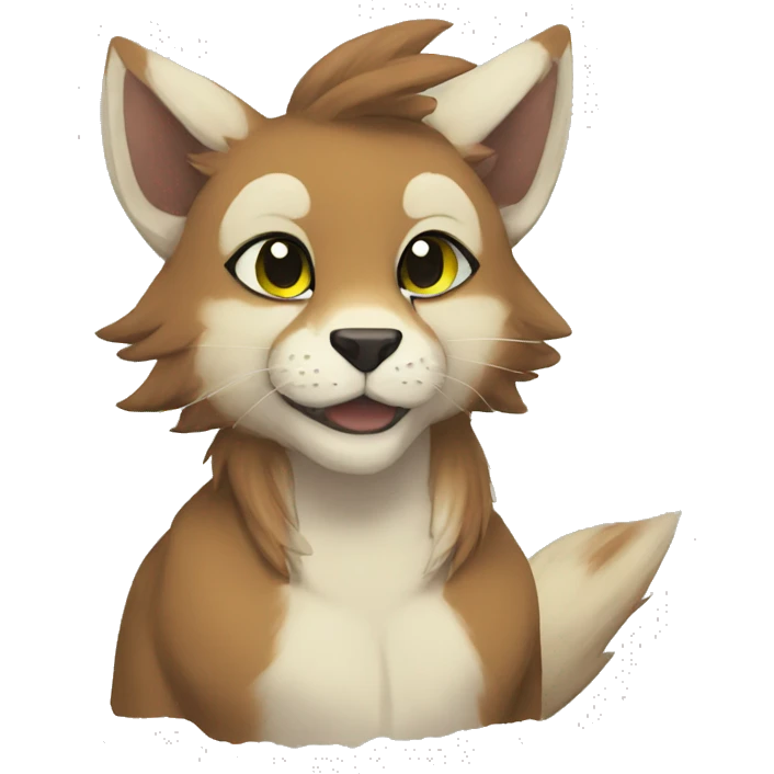 Anthro fursona Fakemon emoji