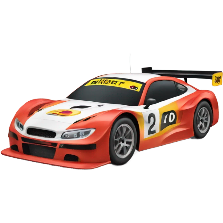 Racecar emoji