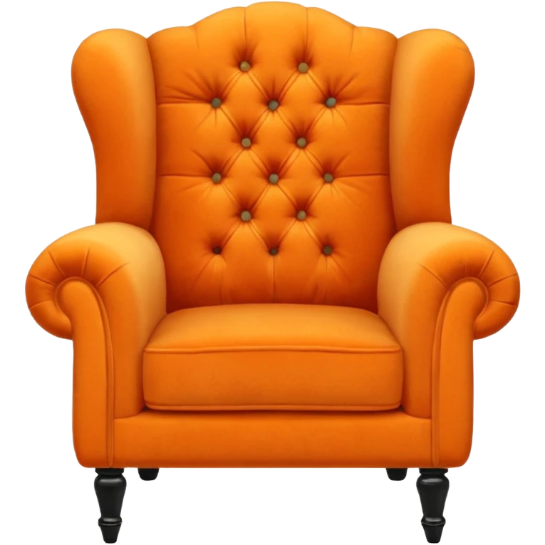 orange armchair emoji
