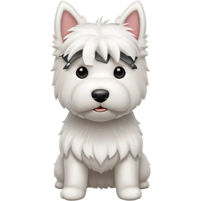 Westie dog emoji