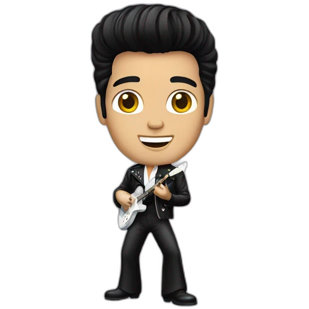Elvis Presley full body emoji